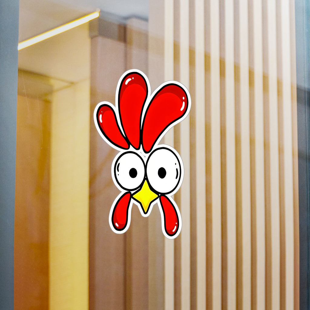 Chicken Shine Vinyl Sticker — Chicken Shine Kiss-Cut Decal for Laptops, Bottles & Windows