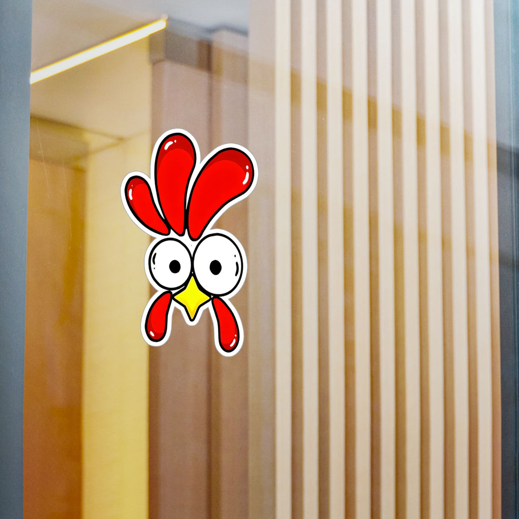 Chicken Shine Vinyl Sticker — Chicken Shine Kiss-Cut Decal for Laptops, Bottles & Windows
