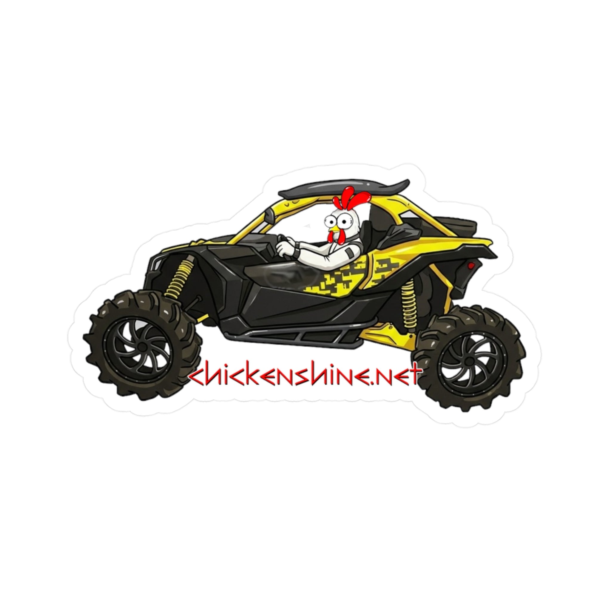 Chicken Shine SXS | Kiss-Cut Vinyl Decals