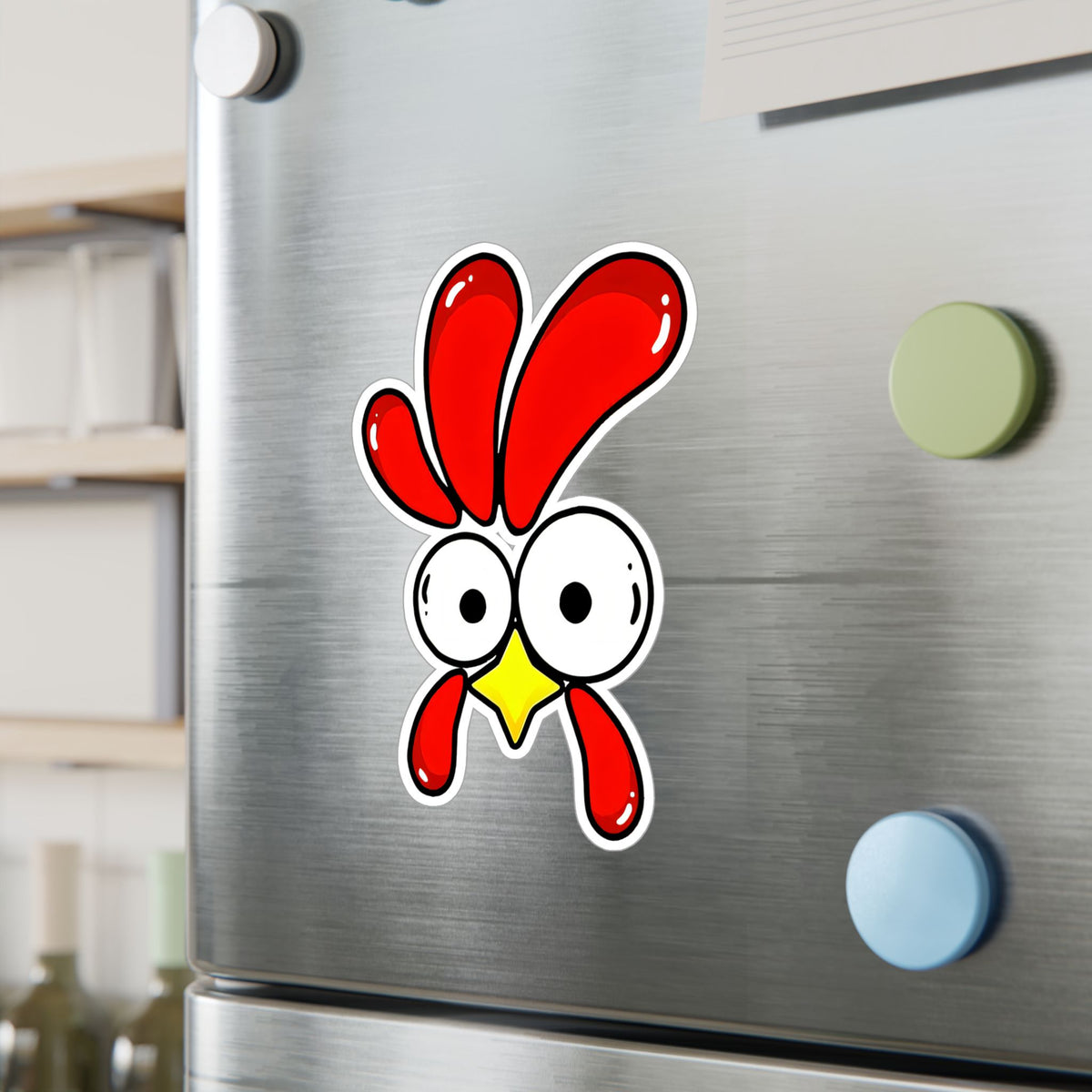 Chicken Shine Vinyl Sticker — Chicken Shine Kiss-Cut Decal for Laptops, Bottles & Windows