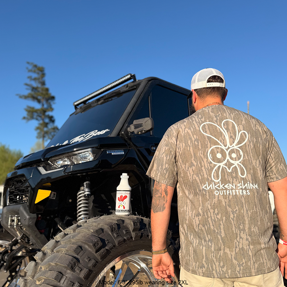 Chicken Shine Mossy Oak Camo T-Shirt