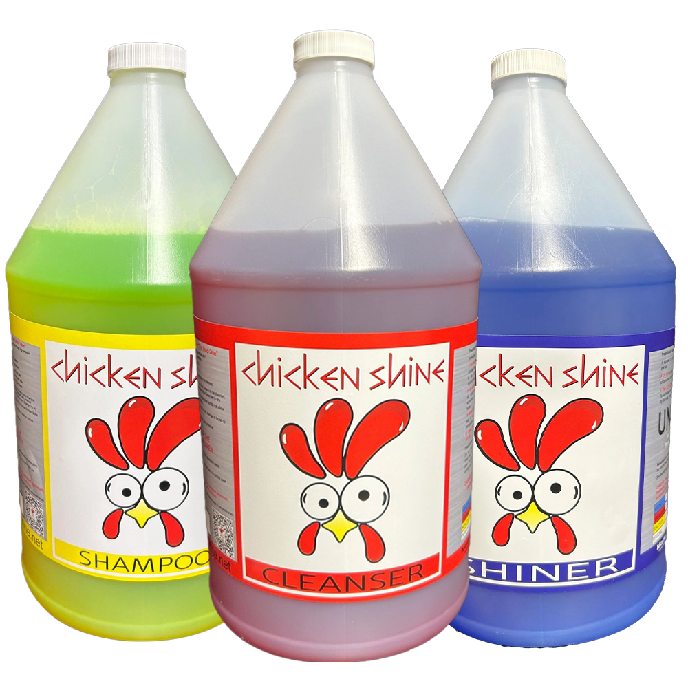 🐔 Golden Egg Deal 🐔: Complete 3 Gallon 3-Step UTV Wash Kit (Cleanse, Shampoo, Shine)
